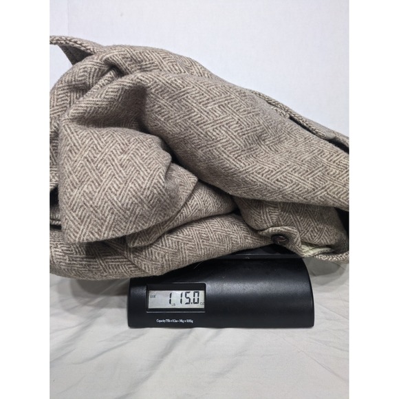 Vintage Fieldston Clothes Herringbone Double Breasted Wool Coat Women Read Size - Picture 11 of 12